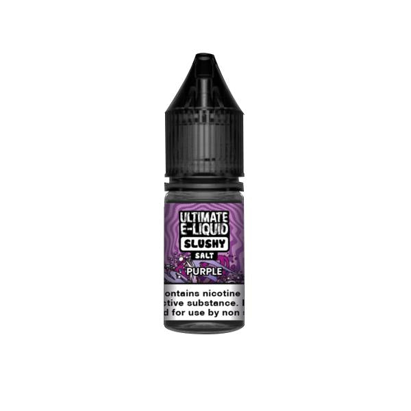 made by: Ultimate E-liquid price:£3.99 10mg Ultimate E-liquid Slushy Nic Salts 10ml (50VG/50PG) next day delivery at Vape Street UK