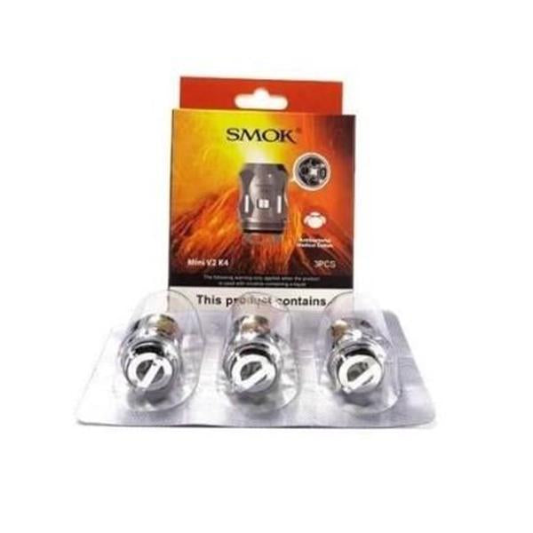 made by: Smok price:£10.08 Smok Mini V2 K4 Coil - 0.15 Ohm next day delivery at Vape Street UK