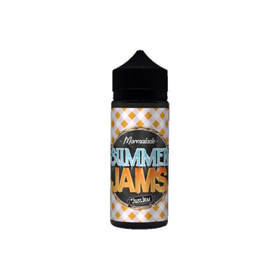 made by: Just Jam price:£4.50 Summer Jam by Just Jam 0mg 100ml Shortfill (80VG/20PG) next day delivery at Vape Street UK