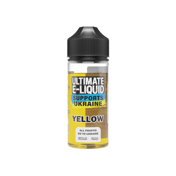 made by: Ultimate E-liquid price:£12.50 Ultimate E-liquid Supports Ukraine 100ml Shortfill 0mg (70PG/30VG) next day delivery at Vape Street UK