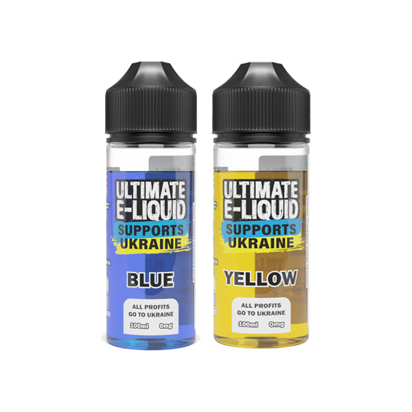 made by: Ultimate E-liquid price:£12.50 Ultimate E-liquid Supports Ukraine 100ml Shortfill 0mg (70PG/30VG) next day delivery at Vape Street UK