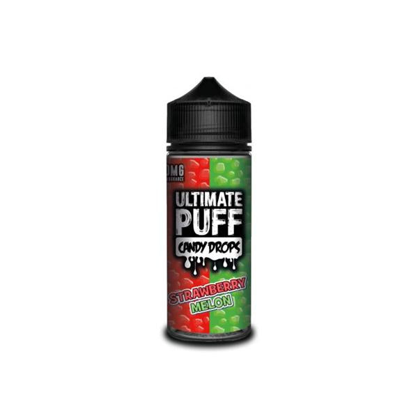 made by: Ultimate Puff price:£15.99 Ultimate Puff Candy Drops 0mg 100ml Shortfill (70VG/30PG) next day delivery at Vape Street UK