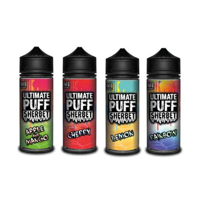 made by: Ultimate Puff price:£15.99 Ultimate Puff Sherbet 0mg 100ml Shortfill (70VG/30PG) next day delivery at Vape Street UK