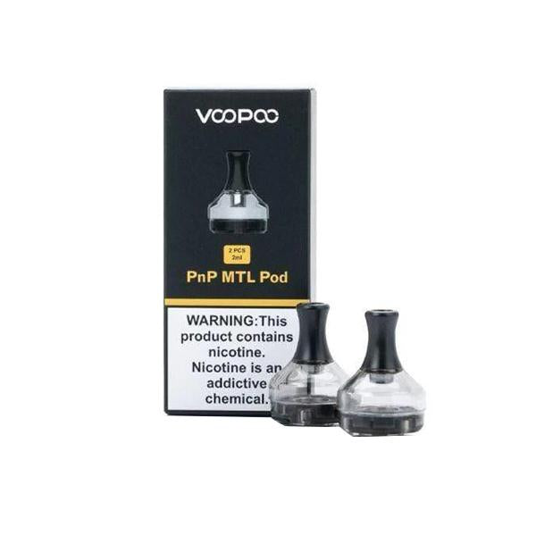 made by: Voopoo price:£6.00 VooPoo PnP MTL Replacement Pods (No Coil Included) next day delivery at Vape Street UK