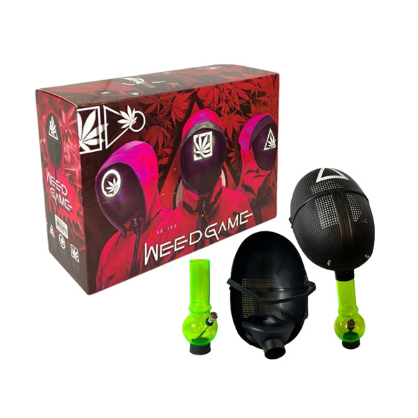 made by: Weed Game price:£22.05 Weed Game Acrylic Mask Bong - GS1151 (WG-011) next day delivery at Vape Street UK
