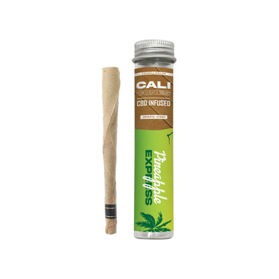 made by: Cali Cones price:£5.25 Cali Cones Tendu 30mg Full Spectrum CBD Infused Palm Cone - Pineapple Express next day delivery at Vape Street UK