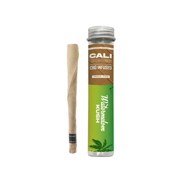 made by: Cali Cones price:£5.25 Cali Cones Tendu 30mg Full Spectrum CBD Infused Palm Cone - Watermelon Kush next day delivery at Vape Street UK