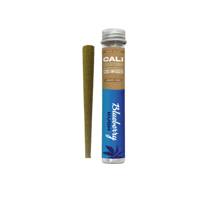 made by: Cali Cones price:£5.25 Cali Cones Hemp 30mg Full Spectrum CBD Infused Cone - Blueberry Kush next day delivery at Vape Street UK