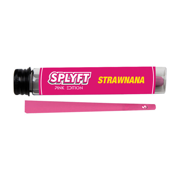 made by: SPLYFT price:£6.30 SPLYFT Pink Edition Cannabis Terpene Infused Cones – Strawnana (BUY 1 GET 1 FREE) next day delivery at Vape Street UK