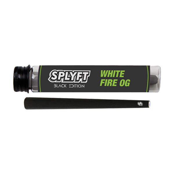 made by: SPLYFT price:£94.50 SPLYFT Black Edition Cannabis Terpene Infused Cones – White Fire OG (BUY 1 GET 1 FREE) next day delivery at Vape Street UK