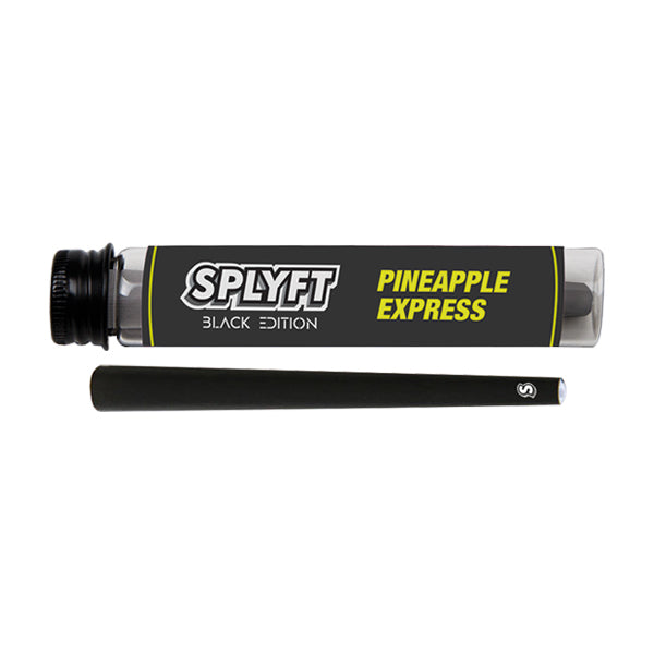 made by: SPLYFT price:£6.30 SPLYFT Black Edition Cannabis Terpene Infused Cones – Pineapple Express (BUY 1 GET 1 FREE) next day delivery at Vape Street UK