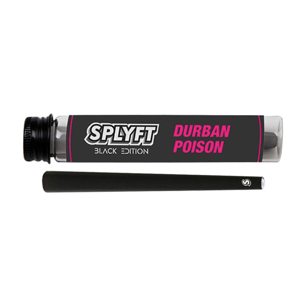 made by: SPLYFT price:£6.30 SPLYFT Black Edition Cannabis Terpene Infused Cones – Durban Poison (BUY 1 GET 1 FREE) next day delivery at Vape Street UK