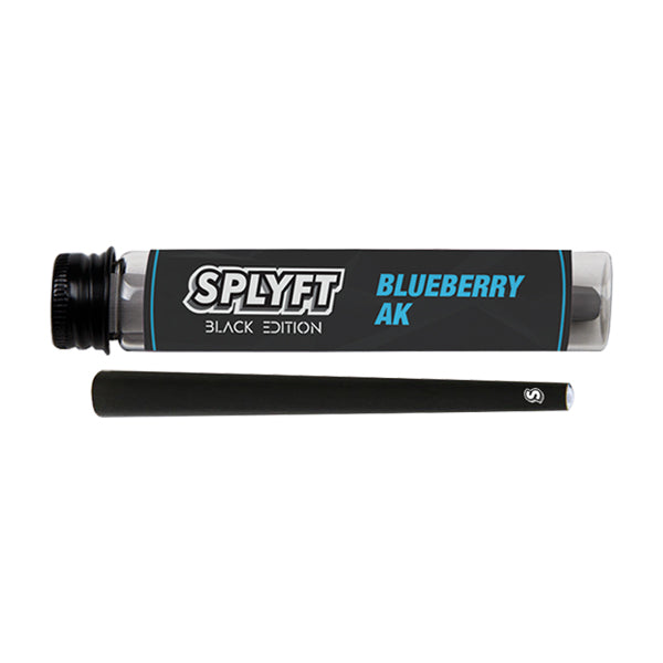 made by: SPLYFT price:£6.30 SPLYFT Black Edition Cannabis Terpene Infused Cones – Blueberry AK (BUY 1 GET 1 FREE) next day delivery at Vape Street UK
