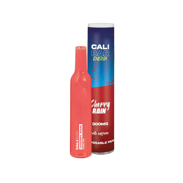 made by: Cali Bar price:£8.91 CALI BAR ENERGY with Caffeine Full Spectrum 300mg CBD Vape Disposable next day delivery at Vape Street UK