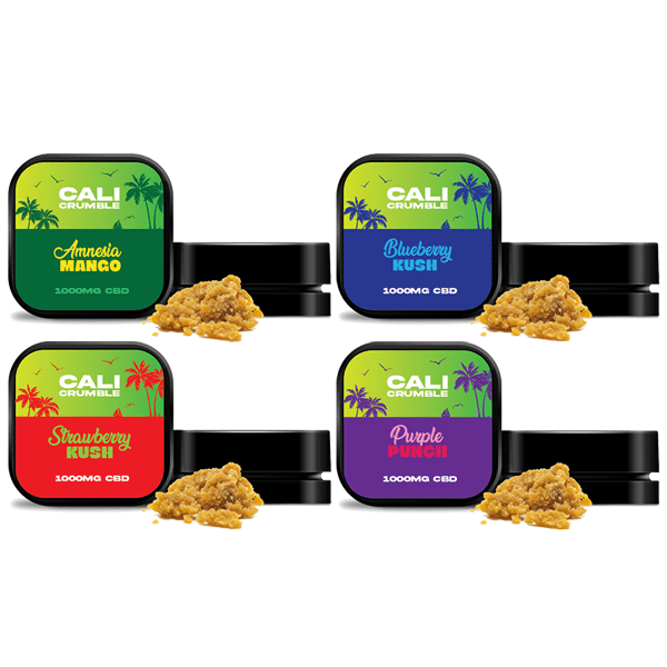 made by: The Cali CBD Co price:£7.51 CALI CRUMBLE 90% CBD Crumble - 1g next day delivery at Vape Street UK