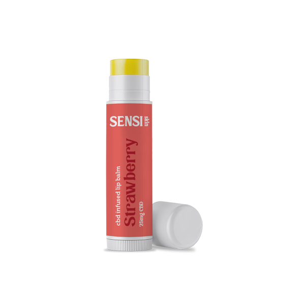 made by: Sensi Skin price:£6.18 Sensi Skin 25mg CBD Lip Balm - 4g (BUY 1 GET 1 FREE) next day delivery at Vape Street UK