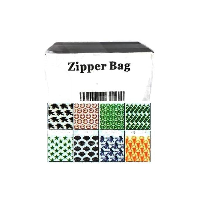 made by: Zipper price:£25.41 5 x Zipper Branded 2 x 2 printed Baggies next day delivery at Vape Street UK