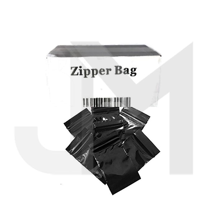 made by: Zipper price:£5.46 Zipper Branded 50mm x 50mm Black Baggies next day delivery at Vape Street UK