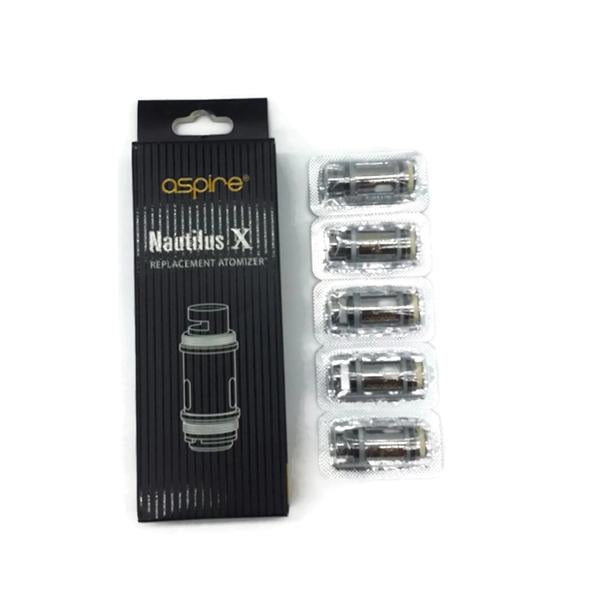 made by: Aspire price:£12.56 Aspire Nautilus X Coils - 1.5/1.8 Ohm next day delivery at Vape Street UK