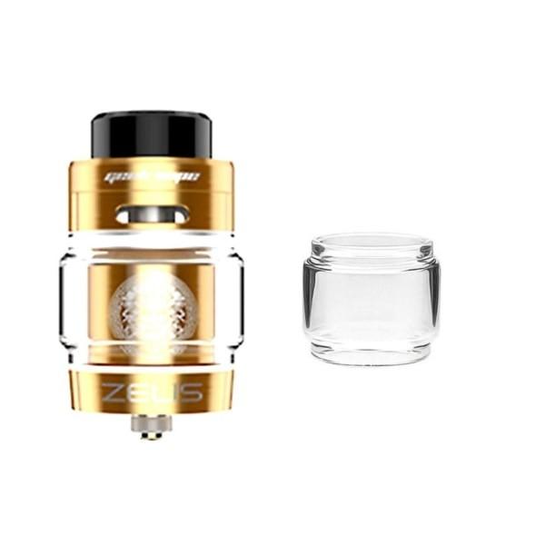 made by: Geekvape price:£2.61 Geekvape Zeus Dual RTA Extended Replacement Glass next day delivery at Vape Street UK