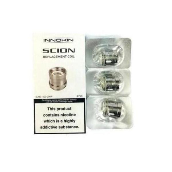 made by: Innokin price:£10.48 Innokin SCION Coils - 0.15/0.28/0.36/0.5 Ohm next day delivery at Vape Street UK