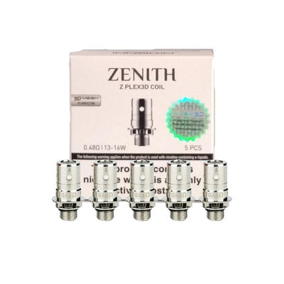 made by: Innokin price:£8.00 Innokin Zenith 0.8/0.48 Ohm Coils next day delivery at Vape Street UK