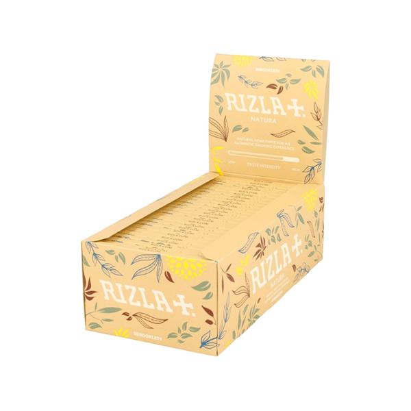 made by: Rizla price:£24.05 50 Natura Regular Rizla Rolling Papers next day delivery at Vape Street UK