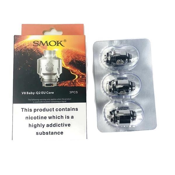 made by: Smok price:£6.80 Smok V8 Baby-Q2 EU Coil – 0.4 Ohm next day delivery at Vape Street UK