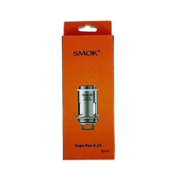 made by: Smok price:£10.32 Smok Vape Pen 0.25 Ohm Coil next day delivery at Vape Street UK
