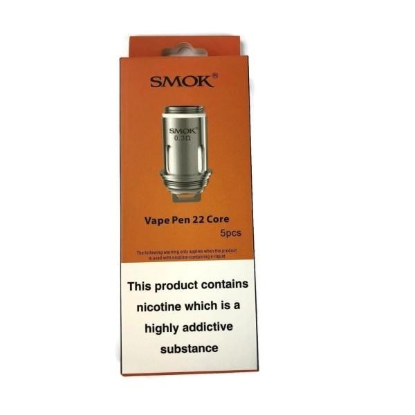 made by: Smok price:£9.52 Smok Vape Pen 22 0.3 Ohm Coil next day delivery at Vape Street UK