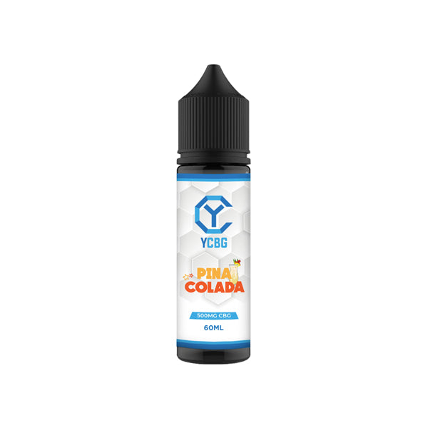 made by: yCBG price:£23.90 yCBG 500mg CBG E-liquid 60ml (BUY 1 GET 1 FREE) next day delivery at Vape Street UK